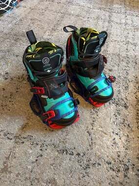 Hyperlite System Pro Highback Wakeboard Bindings,